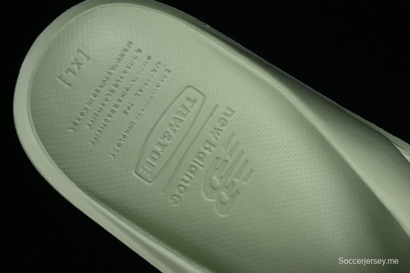 New Balance NB x TAW&TOE Collaboration Green Ultra-Soft Cloud Cushion Beach Casual Flip Flops - SD5601GIG