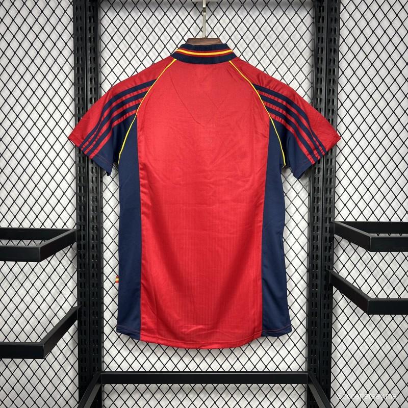قميص منتخب إسبانيا 1998 ريترو 1998
