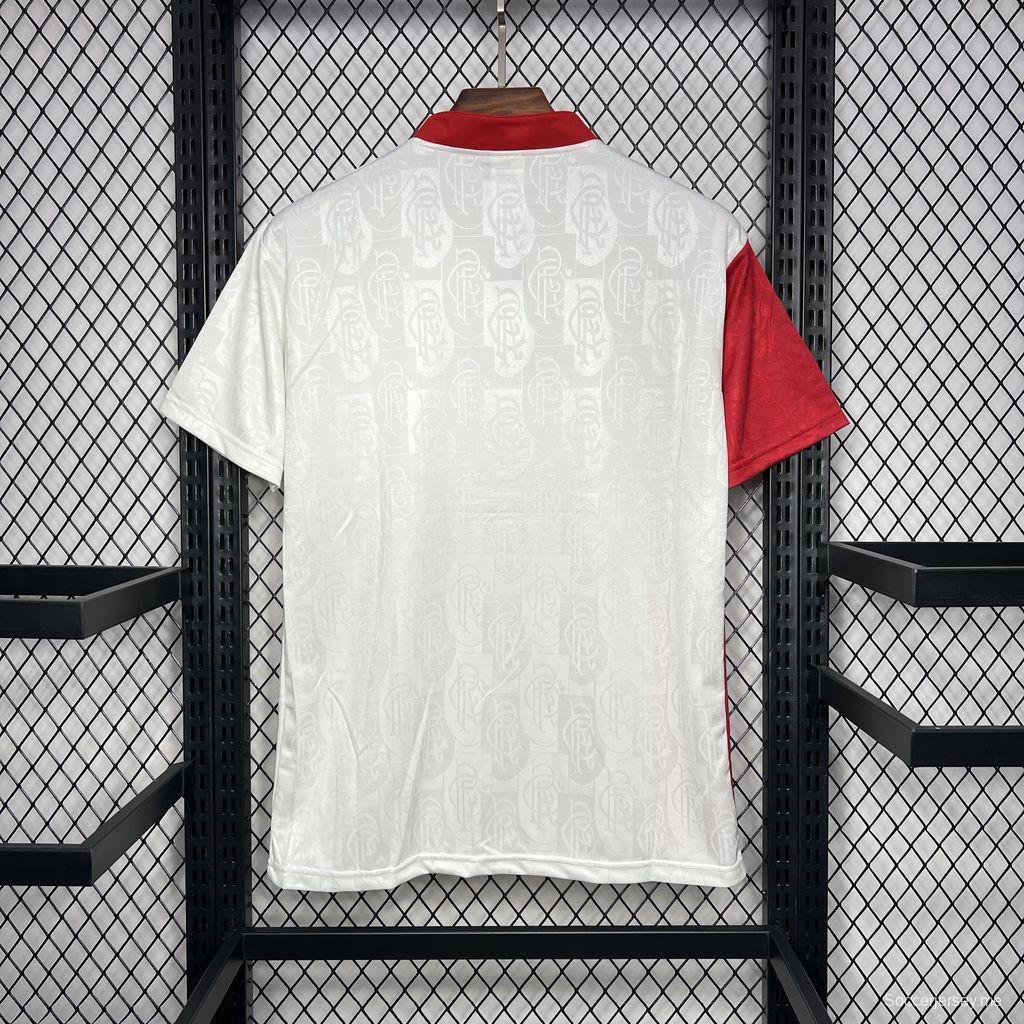 قميص أبيض ريترو 96/97 غلاسكو رينجرز ذهاباً وإياباً
