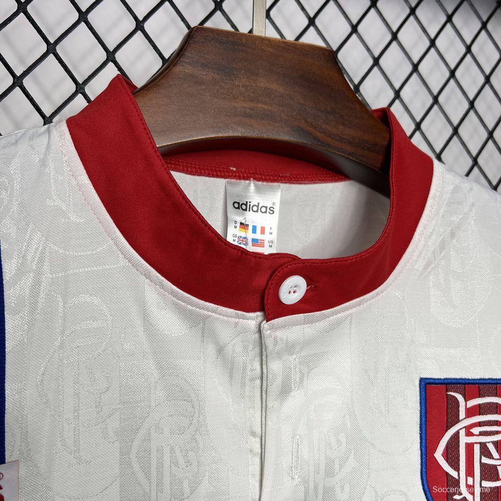 قميص أبيض ريترو 96/97 غلاسكو رينجرز ذهاباً وإياباً
