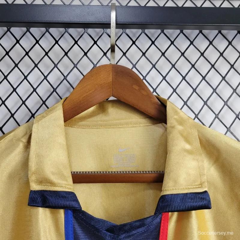 قميص برشلونة الرجعي 01/02 ريترو 01/02 ذهاباً وإياباً
