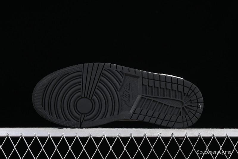 Nike Air Jordan 1 Low AJ1 Panda Prank Hip-Hop Theme - Big Shots Casual Sneakers