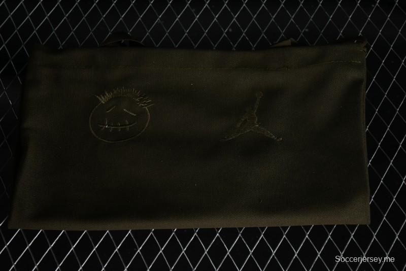 Nike Travis Scott x Jordan Jumpman Jack TR "University Red" Basketball Shoes with Magic Strap - FZ8117-100