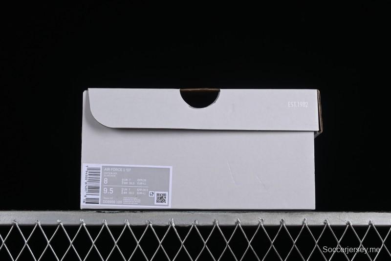 Nike Air Force 1 '07 Low Casual Sneakers with Double Swoosh Design - DD8959-100