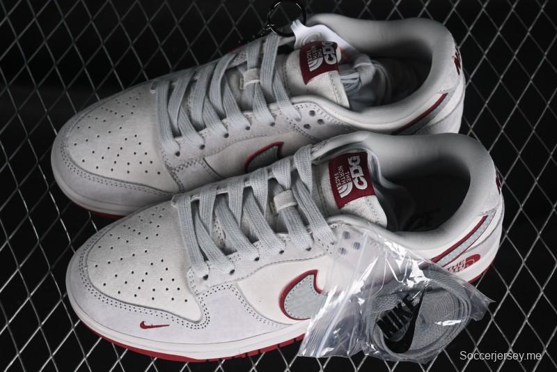 Nike Dunk Low The North Face CDG Collaboration - Grey Skateboard Shoes - DQ1098-336