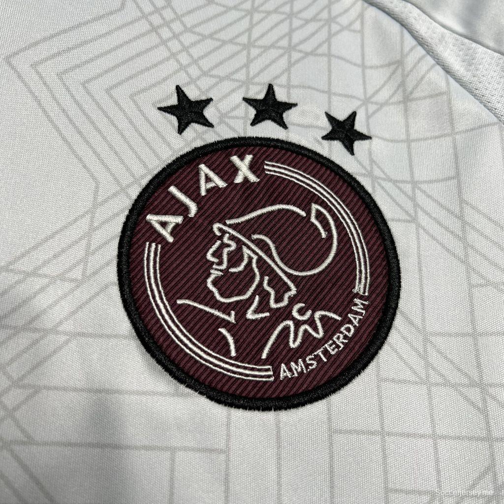 2024/25 قميص أياكس ثيردز ذهاباً وإياباً S-XXXXL

