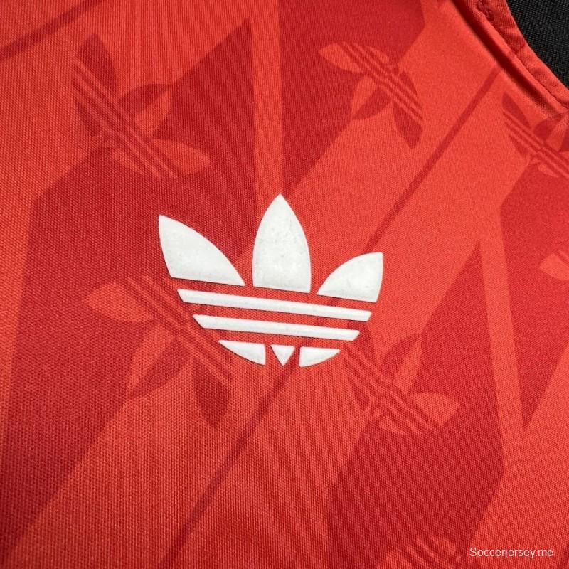 2024/25 فلامنجو فلامنجو لايف ستايلر ريترو جيرسي S-XXXXL
