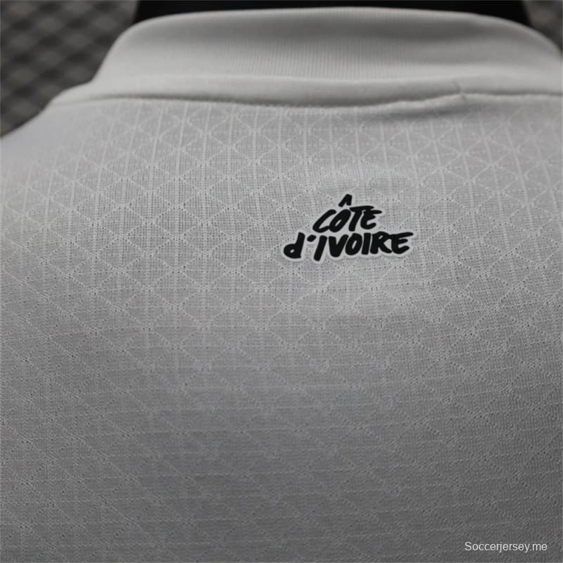 24/25 نسخة اللاعب 24/25 قميص منتخب ساحل العاج خارج ملعبه