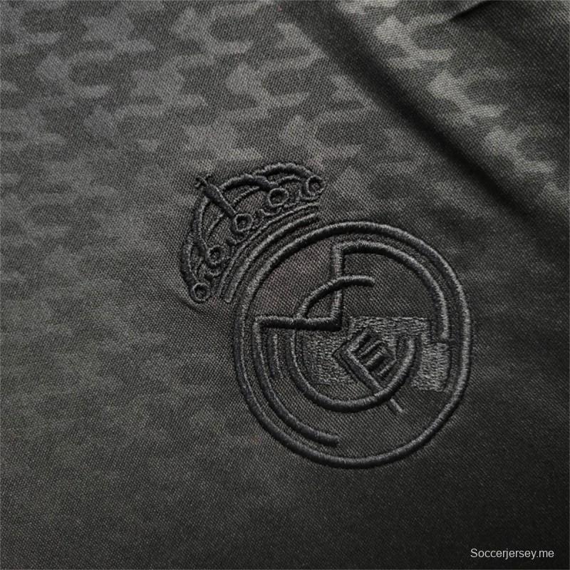 24/25 قميص ريال مدريد 24/25 إصدار خاص أسود اللون أسود اللون