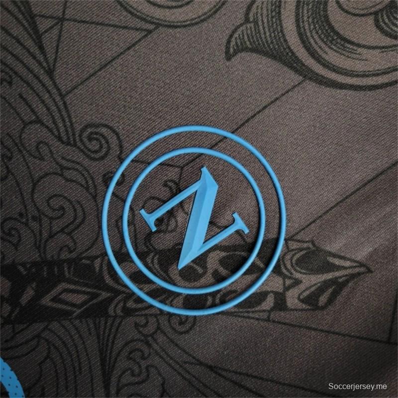 24/25 قميص فريق نابولي الثالث للمباريات الثالثة