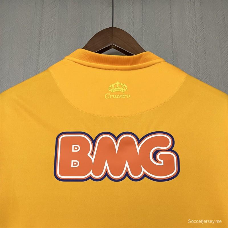 قميص أصفر لحارس مرمى كروزيرو 14/15 ريترو 14/15