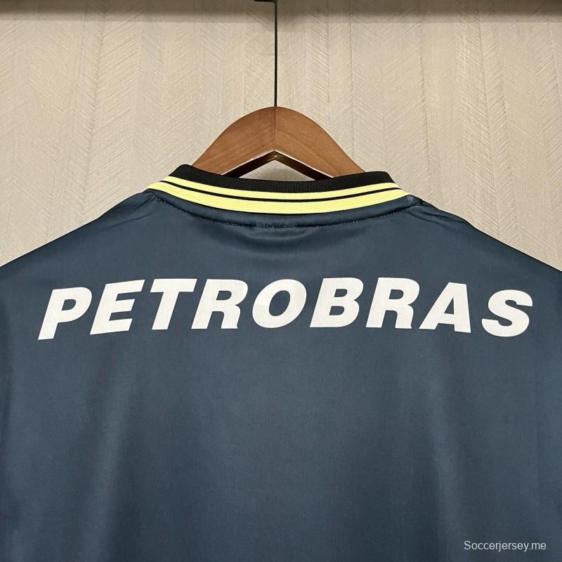 قميص ريترو1997/1997/98 فلامنجو أسود بأكمام طويلة لحارس المرمى