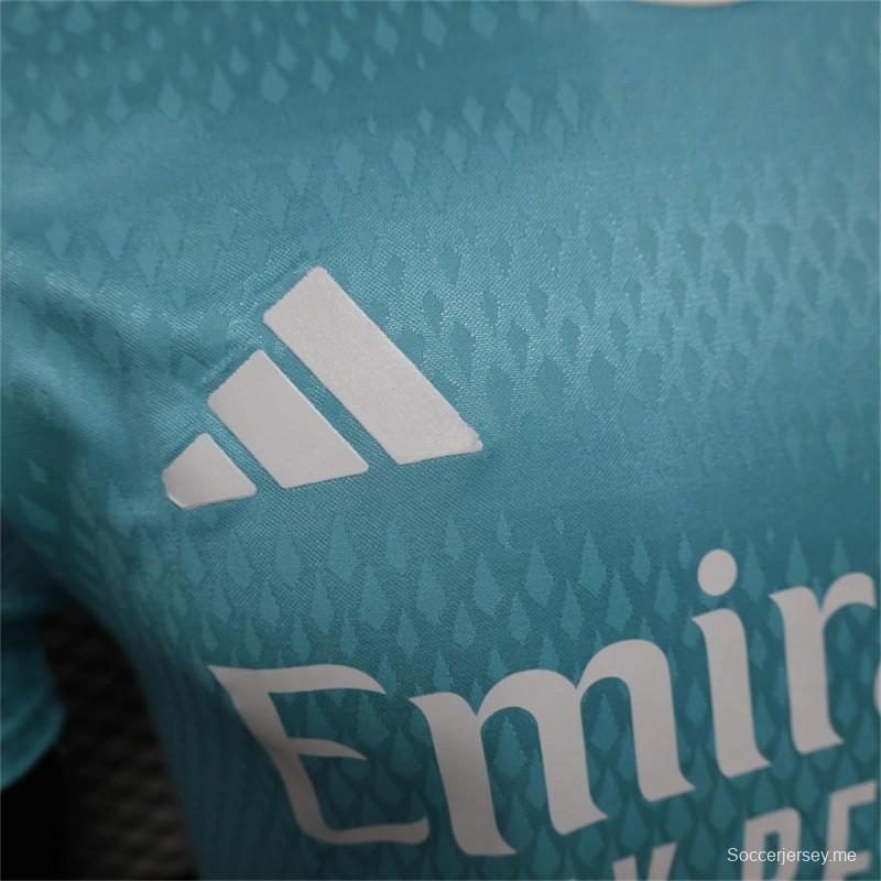 25/26 نسخة اللاعب 25/26 قميص تدريب أرسنال الرياضي الأزرق