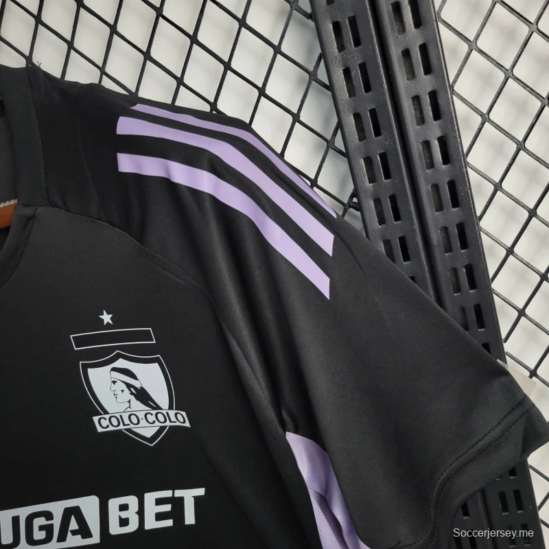 25/26 قميص تدريب كولو كولو كولو قميص تدريب يرتدي قميص أسود