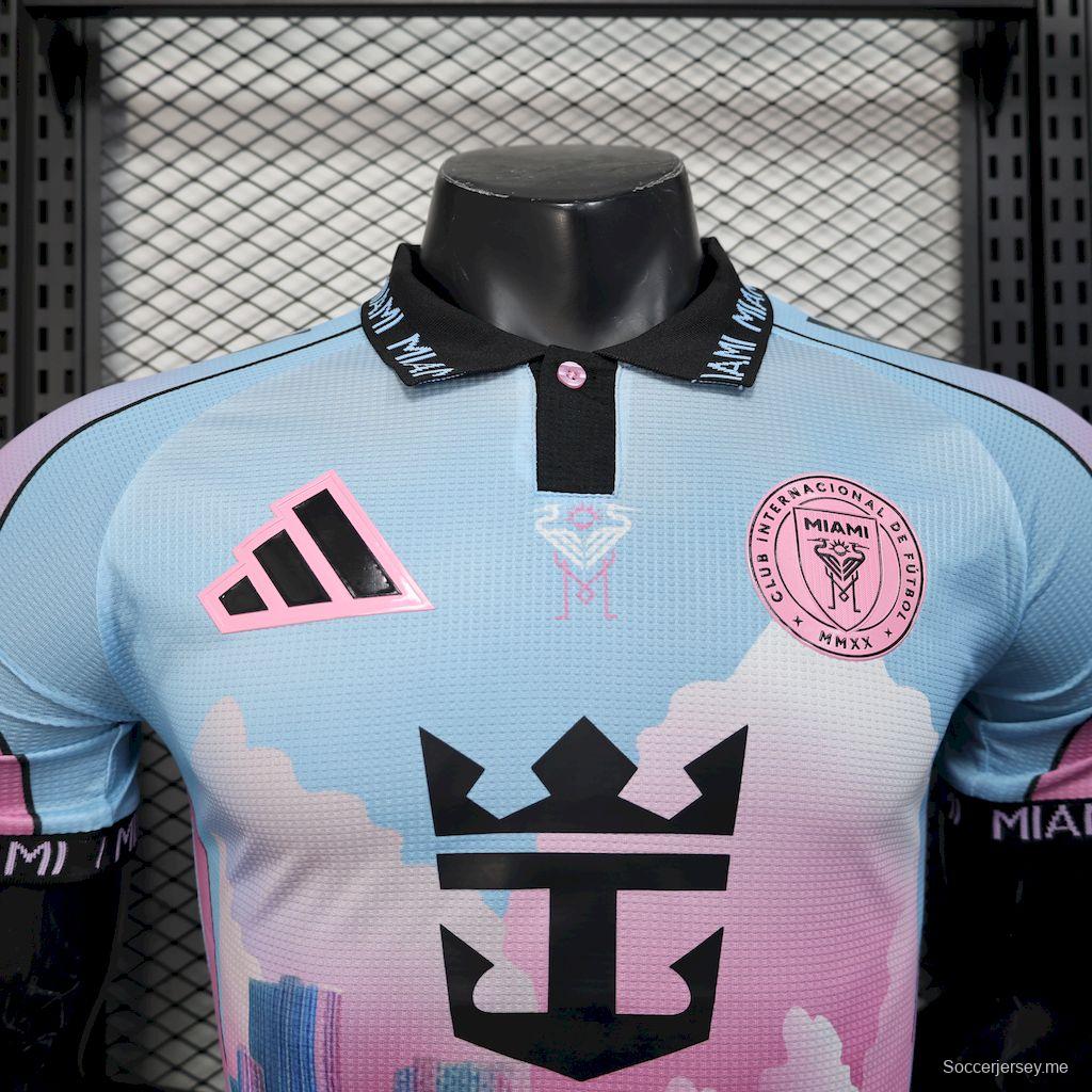 إصدار اللاعب 2025/2025/26 قميص انتر ميامي النسخة الخاصة 2025/26
