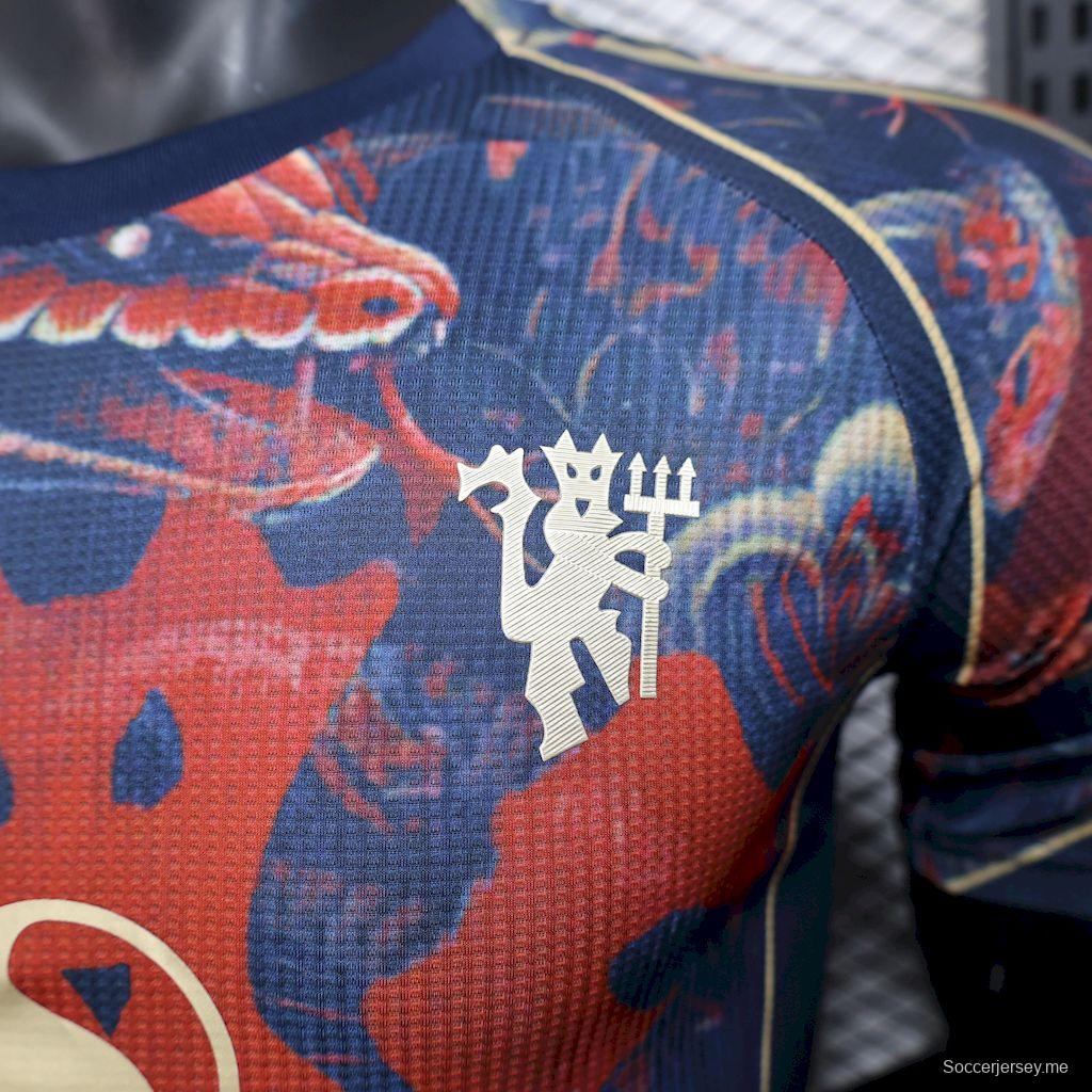 2025/26 نسخة اللاعب 2025/26 قميص مانشستر يونايتد الإصدار الخاص