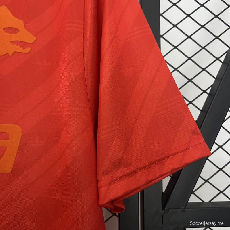 92/94 92/94 قميص روما ريترو روما هوم جيرسي