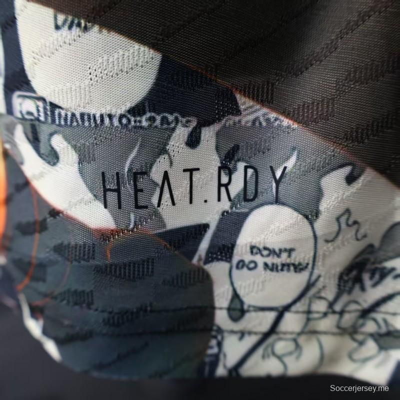 إصدار 2025 لاعب 2025 اليابان أبيض مع قميص جرافيك بشخصية أنمي ناروتو