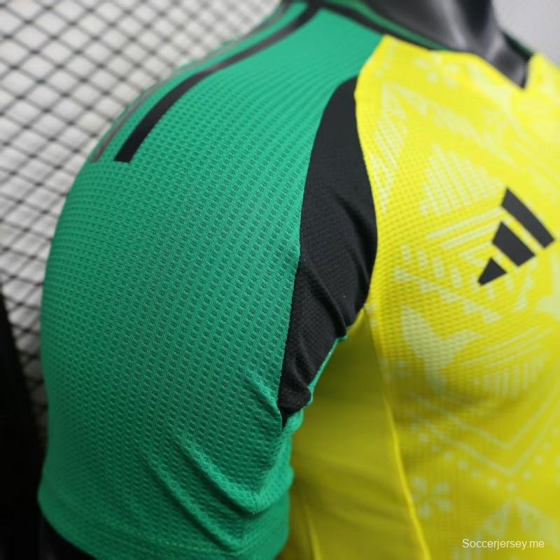 إصدار اللاعب 2025 القميص الأساسي لجامايكا 2025