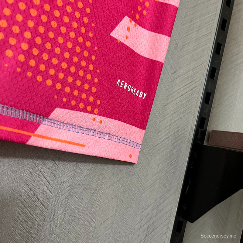 25/26 حارس مرمى فلامنجو فلامنجو قميص وردي S-XXXXL