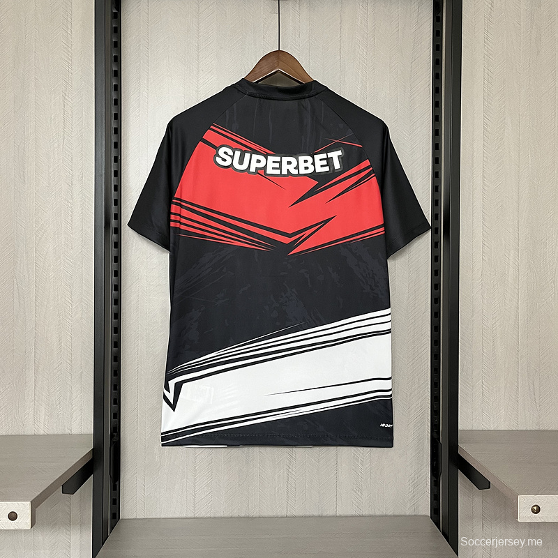 25/26 ساو باولو حارس مرمى ساو باولو خارج الملعب قميص S-XXXXL