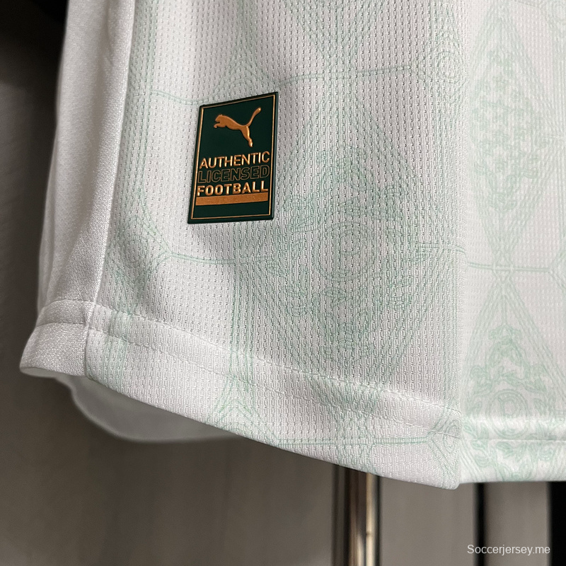 25/26 إصدار نسخة اللاعب بالميراس خارج أرضه S-XXXXL قميص بالميراس S-XXXXL