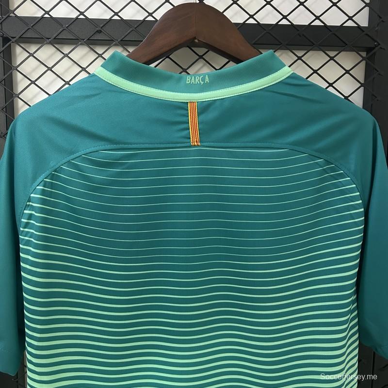 القميص الثالث لبرشلونة 16/17 ريترو برشلونة 16/17