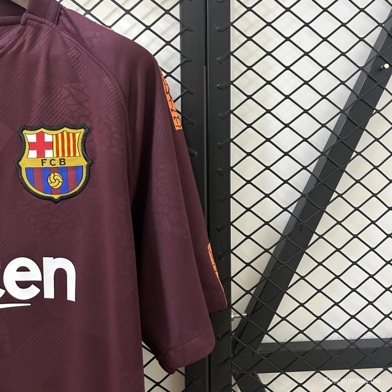 قميص برشلونة الثالث ريترو 17/18 ريترو 17/18