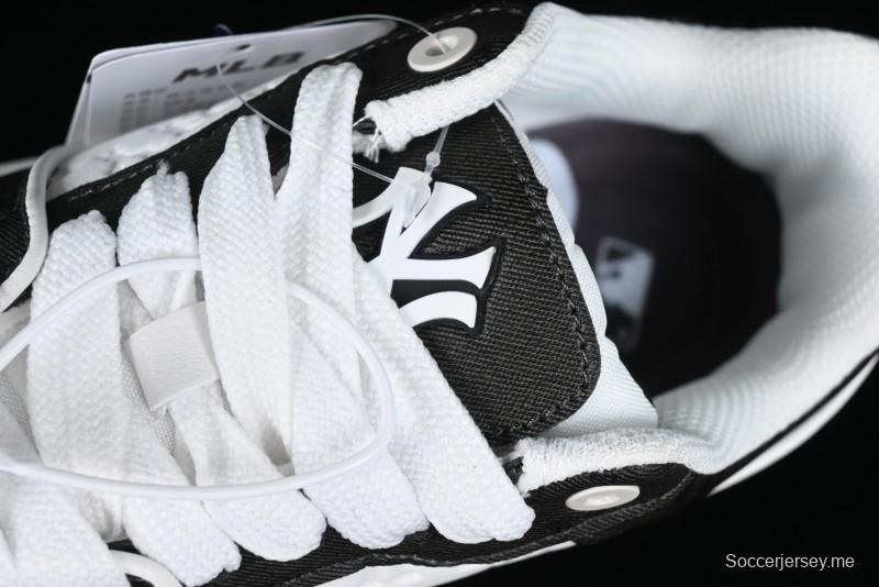 MLB NY Yankees Chunky Liner Classic Monogram Lightweight Platform Sneakers with 6cm Height Boost - 3ASXCMN4N50BKS