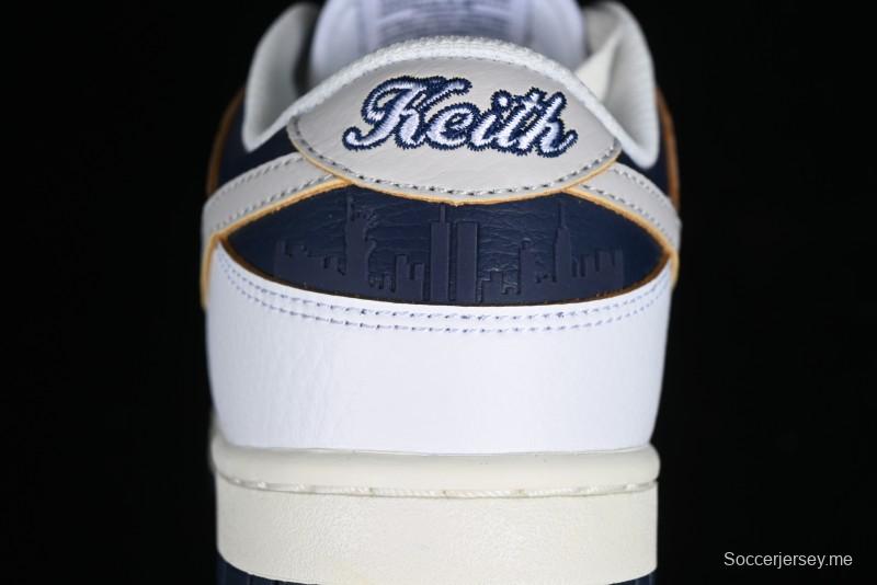 Nike HUF x SB Dunk Low NYC San Francisco Collaboration Skate Shoes - FD8775-100