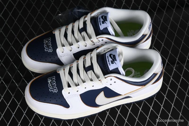 Nike HUF x SB Dunk Low NYC San Francisco Collaboration Skate Shoes - FD8775-100