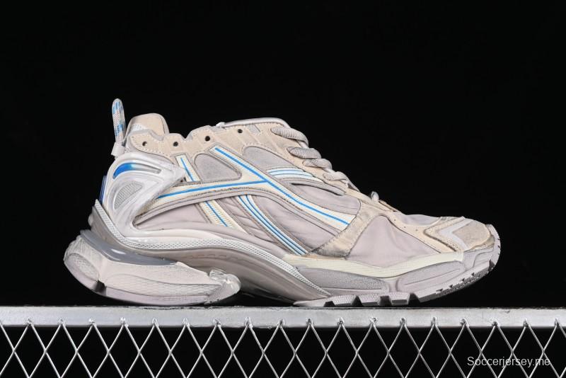 Balenciaga Runner Kith Four Color Retro Casual Sneakers - W3RNY2240