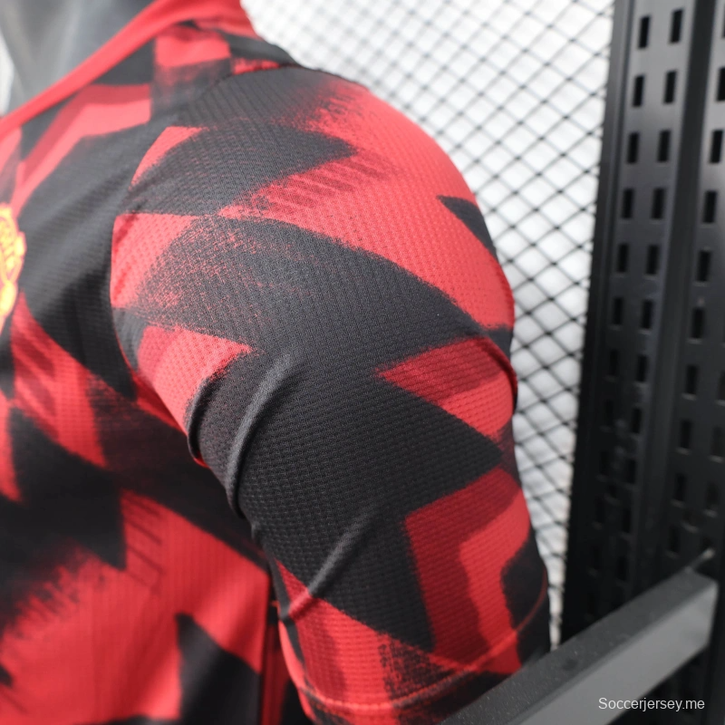 25/26 قميص تدريب مانشستر يونايتد نسخة اللاعب 25/26