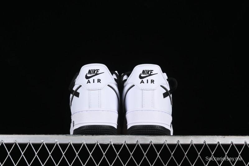 Nike Air Force 1 '07 Low Anime Theme Custom Swoosh Strap Low-Top Casual Sneakers - ZH0316-026