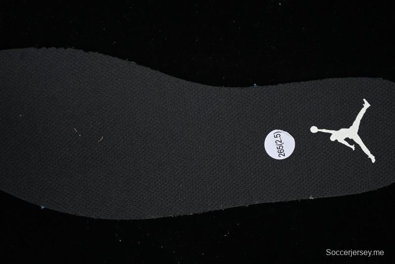 Nike Air Jordan 1 Low "Quai 54" Casual Sneakers in White Black Blue - HQ0764-001