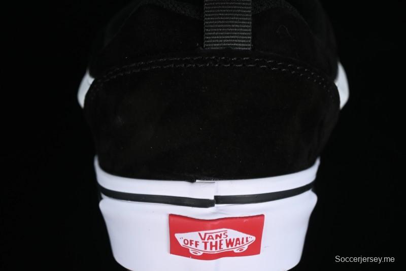 Vans Classics Knu Skool Retro Skate Shoes with Enlarged Toe and Thickened Tongue - VN0009QCWBL