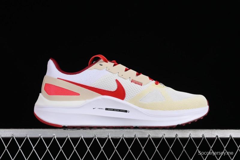 Nike Air Zoom Structure 25 2024 New Cushioning Anti-Slip Comfortable Running Shoes - FJ0332-100