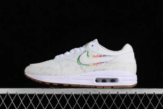 Nike Air Max 1 Retro Running Shoes with Half-Sole Air Cushion - FF2420-168