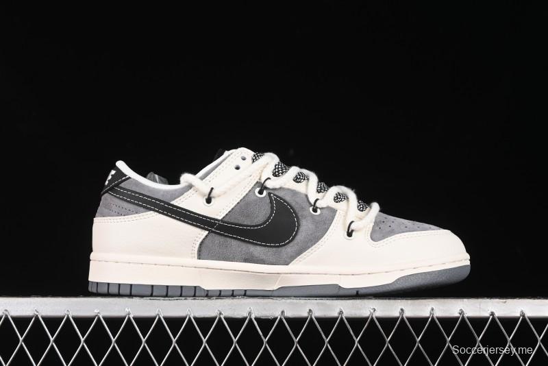 Nike SB Dunk Low Stussy Anniversary Edition Customized Low-Top Casual Sneakers - SJ2068-287