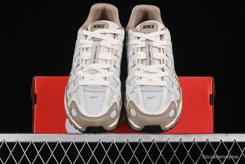 Nike P-6000 Premium Retro Casual Sneakers with Layered Design - FQ8243-025