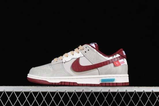 Nike Dunk Low Panda Prank CNY Year of the Dragon Limited Edition Team Red SB Low Top Casual Skate Shoes - DD1391-601
