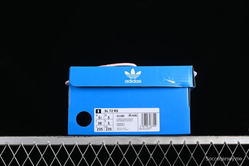 Adidas Originals SL 72 RS Retro Running Shoes with Ecotex Tongue and EVA Midsole - JI1280