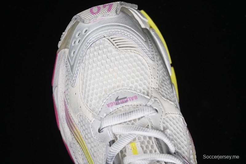 Balenciaga Runner Kith Four Color Retro Casual Sneakers - W3RMU9517