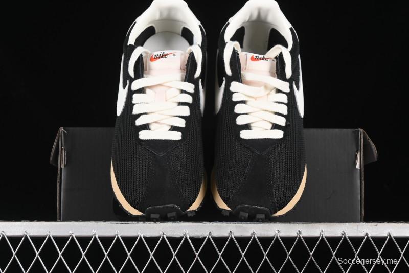 Nike Stussy Roshe Run LD-1000 Comfortable Versatile Non-Slip Durable Waffle Low-Top Casual Running Shoes - HM0950-001