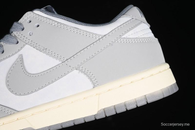 Nike Dunk Low Cool Grey SB Skateboarding Shoes with Washed Effect - FV1167-001