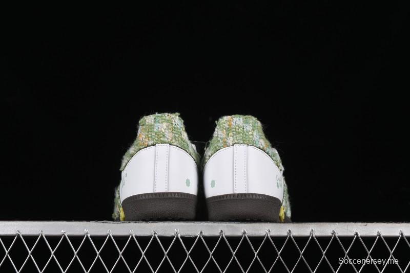 Adidas Originals Samba OG Low-Top Casual Sneakers with Panda Mischief Design - B75806