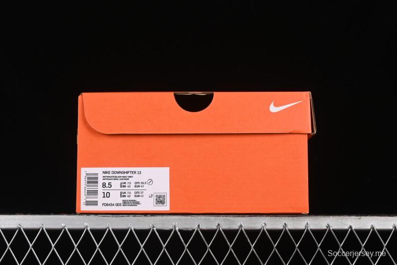 Nike Downshifter 13 Lunar Cushion Lightweight Breathable Running Shoes - FD6454-003