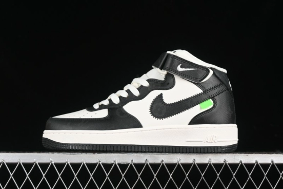 Nike Air Force 1 '07 Mid Casual Sneakers in Black - LL0222-005