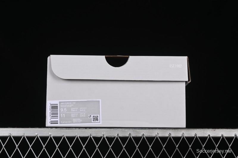 Nike Air Force 1 '07 Low Casual Sneakers with Full-Length Air Cushion - FJ4146-001