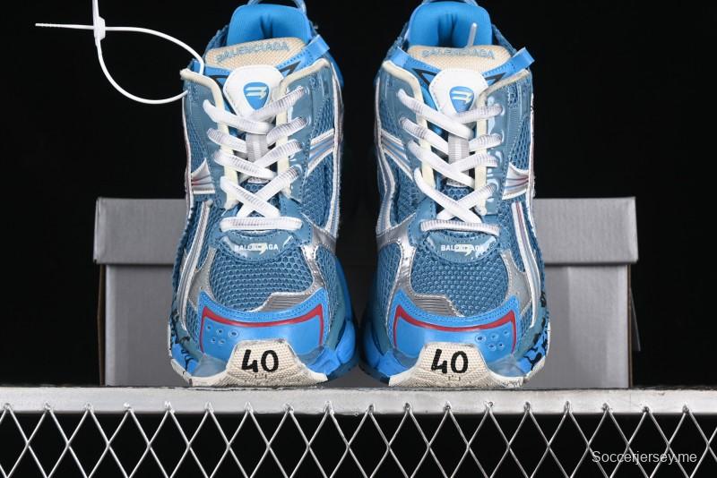 Balenciaga Runner Kith Four Color Retro Casual Shoes - WRNMT4896